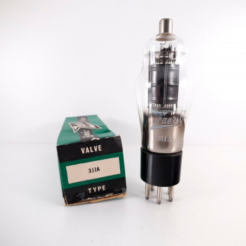 1 X 311A ZAERIX TUBE. BLACK PLATES. DUAL GETTER. NOS/NIB. AB  ENA