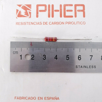 1 X 1/2W 2,7K 2.7K 2K7 5% 1970s VINTAGE PIHER RESISTOR. NOS. C1826U197F120122