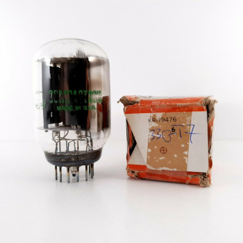 1 x 33GT7 GENERAL ELECTRIC TUBE. NOS/NIB. CB303