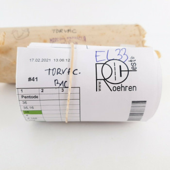 1 X EL33 TORVAC TUBE. 1950s MULLARD PRODUCTION. SLIGHTLY USED. CG  ENA 2