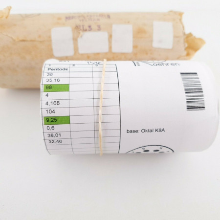 1 X EL33 TORVAC TUBE. 1950s MULLARD PRODUCTION. SLIGHTLY USED. CG  ENA