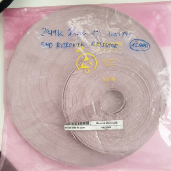 10 x 2.49K 1/4W 1% 100PPM SMD RUTRONIK RESISTOR. (R506) CA395U12000F020821