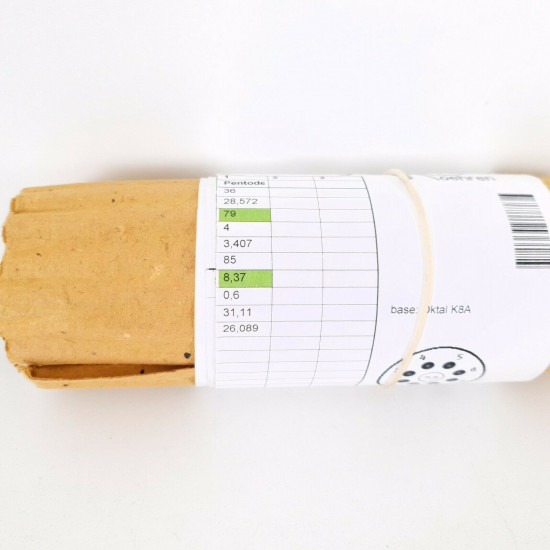 1 X EL33 MULLARD TUBE. 1940s PRODUCTION. OLD CODES. CG  ENA