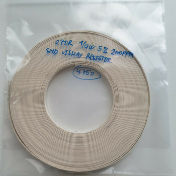 10 x 270R 1/4W 5% 200PPM SMD VISHAY RESISTOR. (R507) CA396U4700F030821