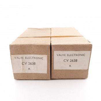 2 X CV2638 TUBE. 1950s PRODUCTION. NOS/NIB. AI  ENA