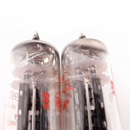 2 X 5993 BENDIX TUBE. BLACK PLATES. DUAL TILTED GETTER. 3 MICAS NOS/NIB. AB  ENA