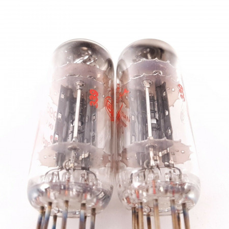 2 X 5993 BENDIX TUBE. BLACK PLATES. DUAL TILTED GETTER. 3 MICAS NOS/NIB. AB  ENA