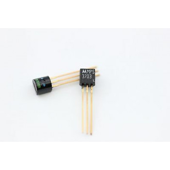 MPS3703 MOTOROLA GOLD TRANSISTOR NOS( New Old Stock ) 1PC. C494U1F031220
