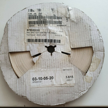 10 x 133K 1/4W 1% 100PPM SMD VISHAY RESISTOR. (R513) CA396U3600F030821