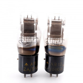 2 X 4020A / AR12 STC TUBE. FLAT GETTER. CHROME PLATES. NOS. AI  ENA