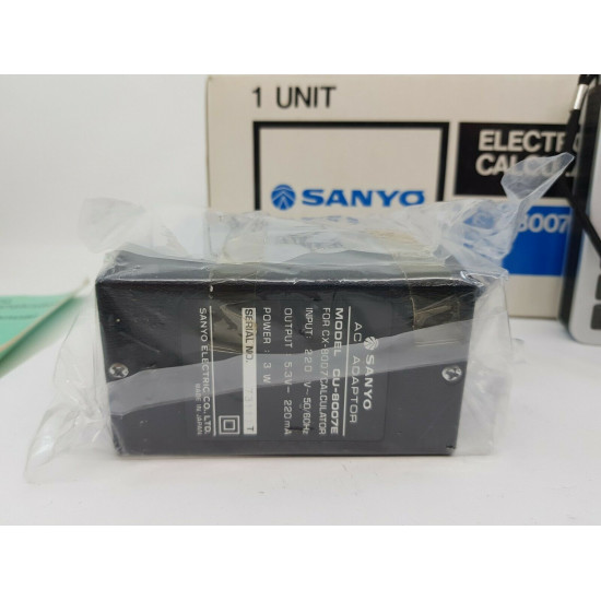 CALCULADORA - CALCULATOR. SANYO CX-8007.  COD$*58 -