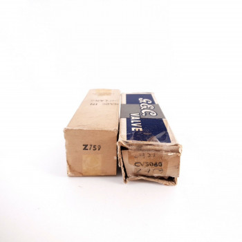 2 X Z759 / CV5060 GEC TUBE. 1960s PRODUCTION. SMOKED GLASS. AB  ENA