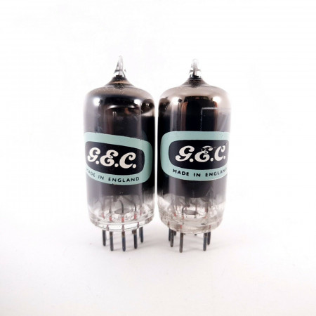 2 X Z759 / CV5060 GEC TUBE. 1960s PRODUCTION. SMOKED GLASS. AB  ENA