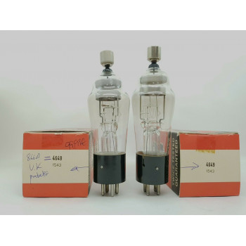 2 X 4649 - 866A TUBE. RSD BRAND TUBE. PAIR TUBES. UK PRODUCTION. NOS / NIB RB387