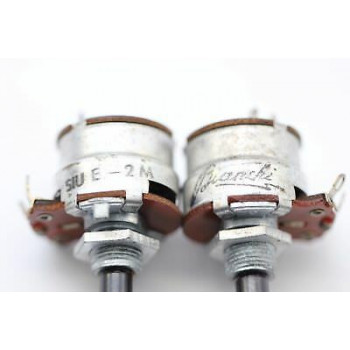 POTENTIOMETER BIANCHI 2M OHM LIN W ON/OFF NOS (NEW OLD STOCK) 1PC CA366U1F030122