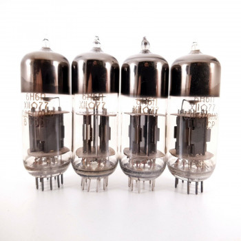 4 X 6N6P TUBE. 1977 RUSSIAN PROD. MATCHED PAIR+2. AB  ENA