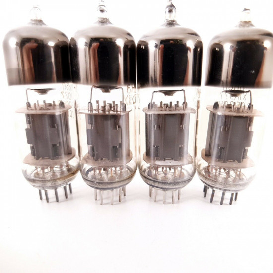 4 X 6N6P TUBE. 1977 RUSSIAN PROD. MATCHED PAIR+2. AB  ENA