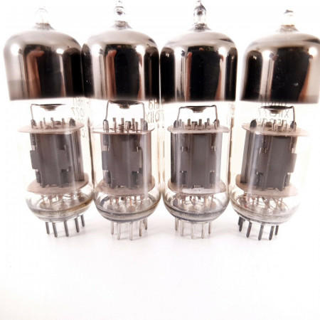 4 X 6N6P TUBE. 1977 RUSSIAN PROD. MATCHED PAIR+2. AB  ENA