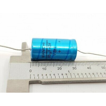 ELECTROLYTIC CAPACITOR BIANCHI 220uF 63V NOS(New Old Stock) 2PC. CA256U11F030321