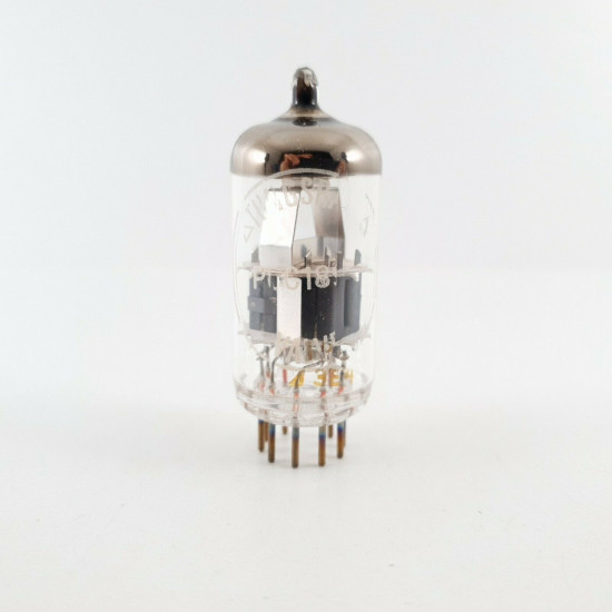 1 X PCC189 TUNGSRAM TUBE. DIMPLE GETTER. 1960s PHILIPS PRODUCTION. CT  ENA