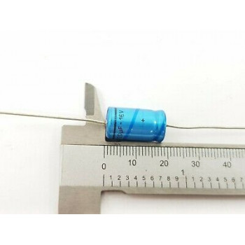 ELECTROLYTIC CAPACITOR BIANCHI 220uF 16V NOS(New Old Stock) 2PC. CA256U27F030321