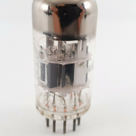 1 X PCC189 CEI TUBE. HALO GETTER. 1960s JAPANESE PRODUCTION. CT  ENA