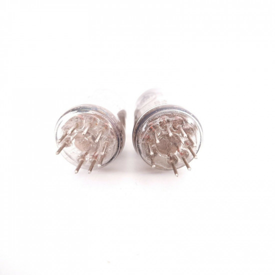 2 X 6N3P / 2C51 TUBE. RARE VINTAGE 1963 RUSSIAN PROD. BLACK PLATES. AB  ENA