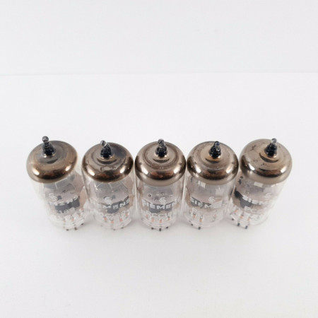 5 X PCC189 SIEMENS TUBE. CRYOTREATED. 1960s PROD. 2MATCHED PAIR + 1. 1 CT  ENA