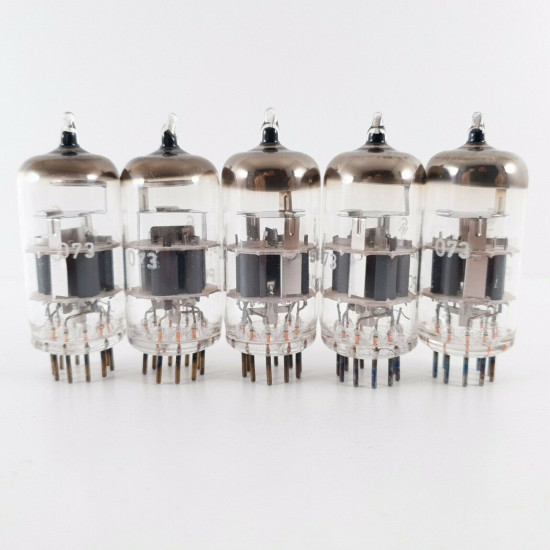 5 X PCC189 SIEMENS TUBE. CRYOTREATED. 1960s PROD. 2MATCHED PAIR + 1. 1 CT  ENA