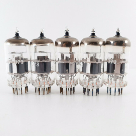 5 X PCC189 SIEMENS TUBE. CRYOTREATED. 1960s PROD. 2MATCHED PAIR + 1. 1 CT  ENA