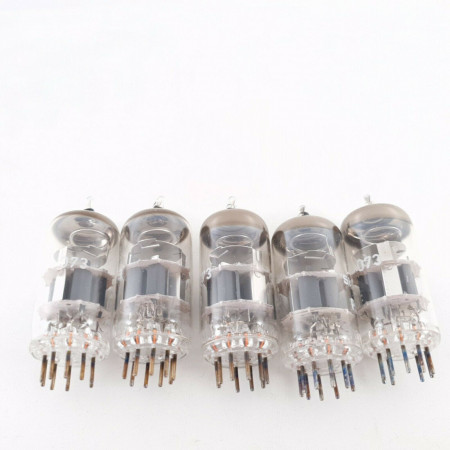 5 X PCC189 SIEMENS TUBE. CRYOTREATED. 1960s PROD. 2MATCHED PAIR + 1. 1 CT  ENA