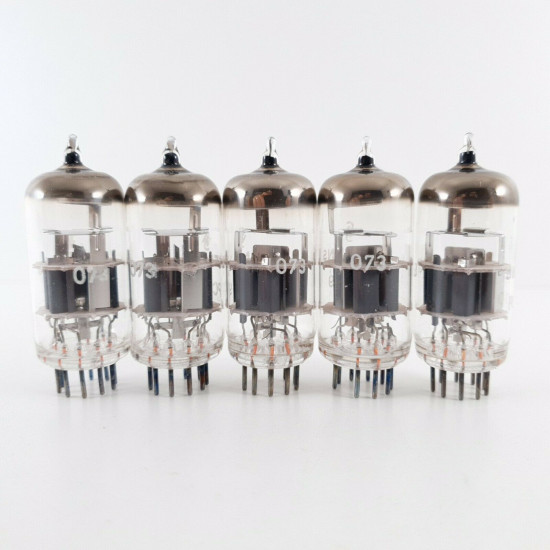 5 X PCC189 SIEMENS TUBE. CRYOTREATED. 1960s PROD. MATCHED PAIR + 3. 2 CT  ENA