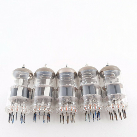 5 X PCC189 SIEMENS TUBE. CRYOTREATED. 1960s PROD. MATCHED PAIR + 3. 2 CT  ENA