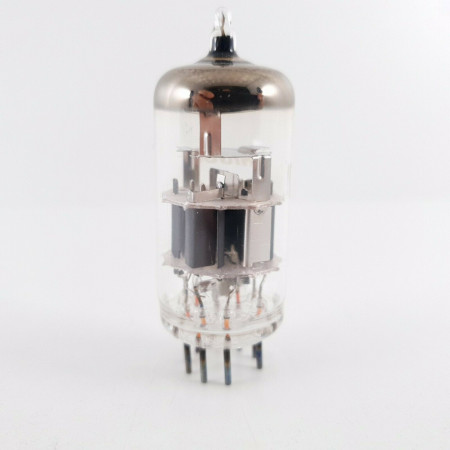 1 X ECC189 TRIGON TUBE. HALO GETTER. GREY PLATES. CT  ENA