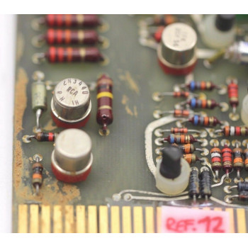 OLD PCB RS NA803/6/2-8. CAPACITOR, TRANSISTOR, DIODE, RESISTOR NOS 1PC. CA327U2 2