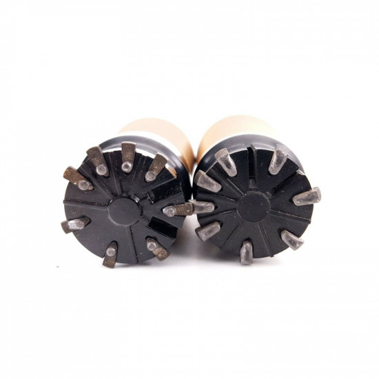 2 X CC2 MINIWATT-DARIO TUBE. 1940s FRENCH PRODUCTION. AB  ENA