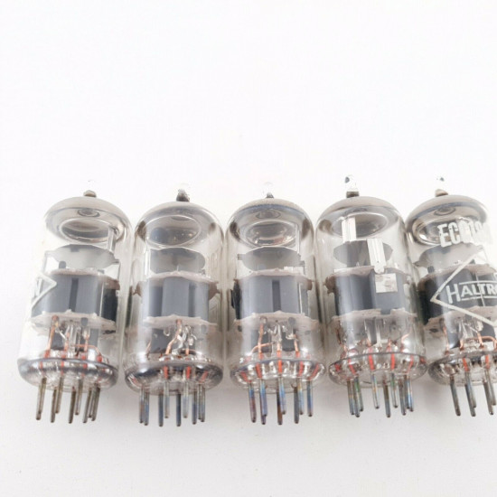 5 X ECC189 HALTRON TUBE. CRYOTREATRED. HALO GETTER. 1960s TUNGSRAM PROD. CT  ENA