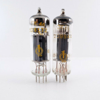 2 X ECC960 / E90CC WF TUBE. MATCHED PAIR. 3. CH52 2