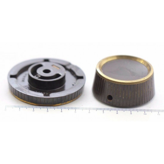 CONTROL BUTTON SLIDING OLD RADIO 162 NOS (NEW OLD STOCK) 2PC. CA40(3)U1F090517