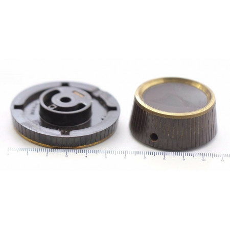 CONTROL BUTTON SLIDING OLD RADIO 162 NOS (NEW OLD STOCK) 2PC. CA40(3)U1F090517