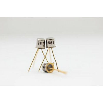 2N706A GOLD TRANSISTOR NOS( New Old Stock ) 1PC. C274U40F290414