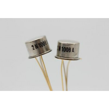 2N1008A GOLD TRANSISTOR NOS( New Old Stock ) 1PC. C268U10F280414