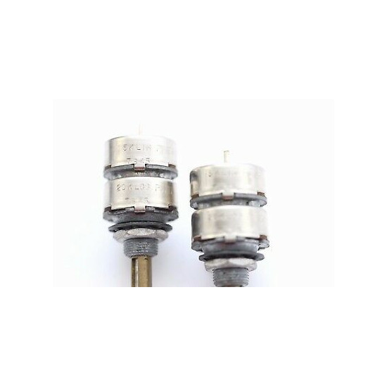 POTENTIOMETER PIHER 20K + 5K OHM LOG/LIN D/S W/O ON/OFF NOS 1PC. CA278U8F110517