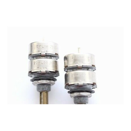 POTENTIOMETER PIHER 20K + 5K OHM LOG/LIN D/S W/O ON/OFF NOS 1PC. CA278U8F110517