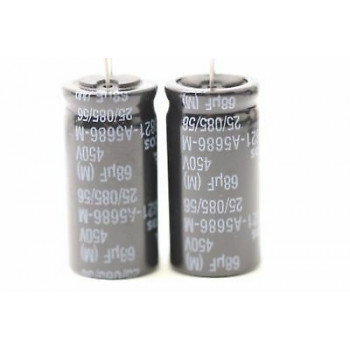 ELECTROLYTIC CAPACITOR EPCOS 68UF 450V NOS (NEW OLD STOCK) 2PC. CA368U800F040518