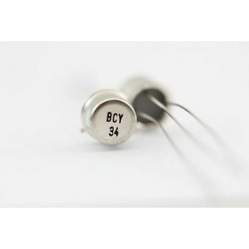 BCY34 TRANSISTOR NOS( New Old Stock ) 1PC. C224U10F270314