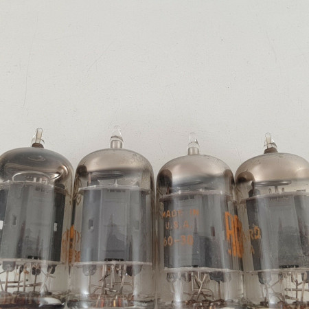 1 X 5963 RCA TUBE. 17MM GREY PLATES. 1960s PRODUCTION. MATCHED QUAD. AB  ENA