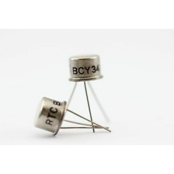 BCY34 RTC TRANSISTOR NOS( New Old Stock ) 1PC. C224U25F270314