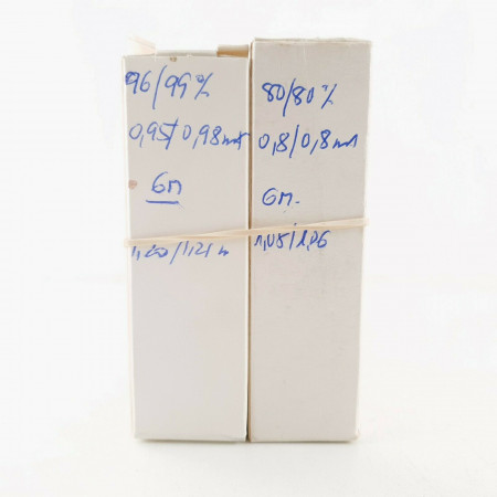 2 X JG 5751 TUBE. GE BRAND. GREY PLATES. 3 MICA. 1960s PRODUCTION. CJ  ENA