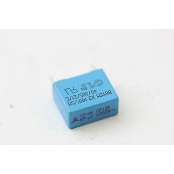 POLYESTER CAPACITOR EPCOS 0,1uF 100K 250V  2PCS. CA378U781F040718